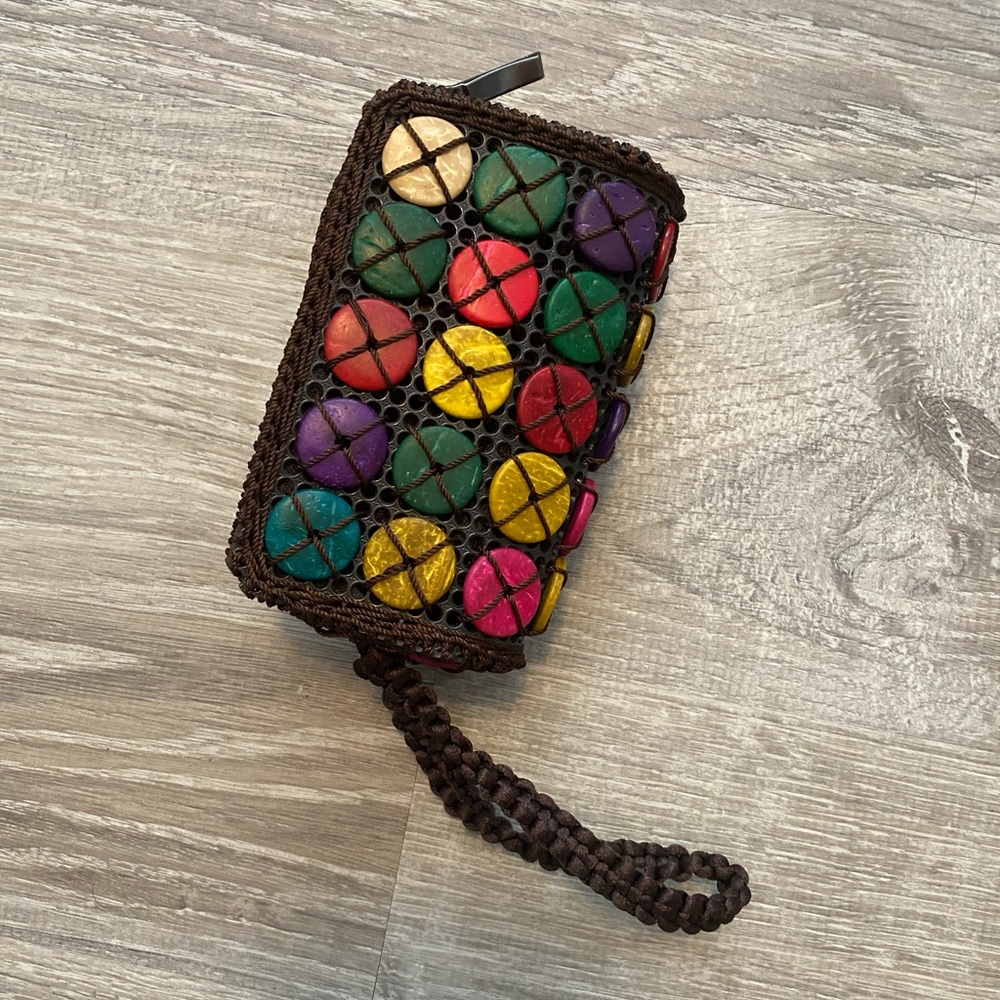 Colorful wristlet